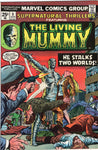 Supernatural Thrillers #8 The Living Mummy! Bronze Age High Grade Horror VFNM