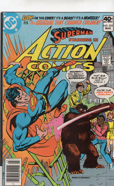 Action Comics #505 Jorlan Rules! FN