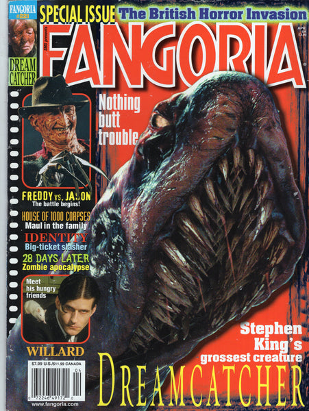 Fangoria Magazine #221 Mature Readers VGFN
