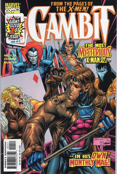 Gambit #1 Giant-Sized Jack Of Diamonds Variant VF