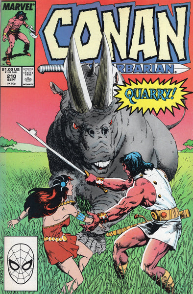 Conan the Barbarian #210 VFNM