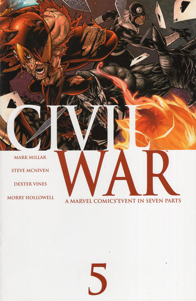 Civil War #5 VFNM