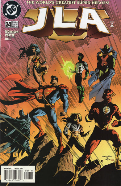 JLA #24 Executive Action! NM