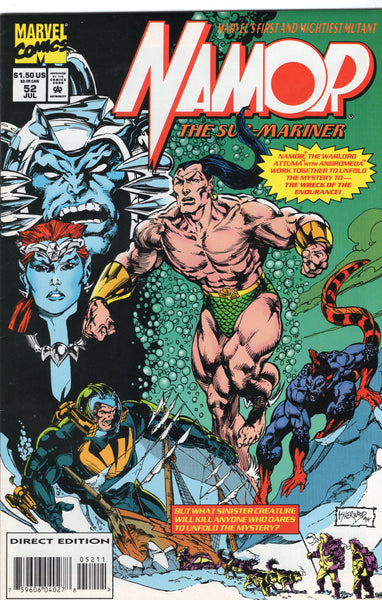 Namor, The Sub-Mariner #52 The Wreck Of The Endurance... VFNM