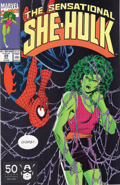 Sensational She-Hulk #29 Spidey "Ooops!" VFNM
