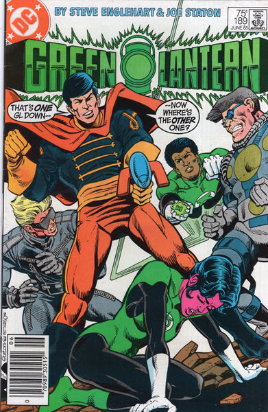 Green Lantern #189 News Stand Variant VG