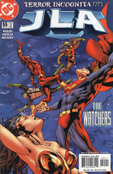 JLA #55 The Watchers! NM-