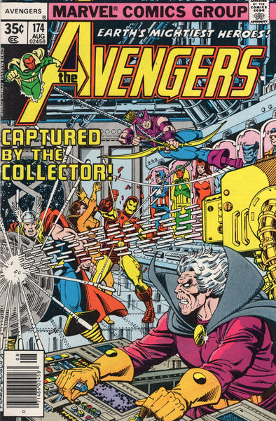Avengers #174 Captured By The Collector! Bronze Age Classic FVF