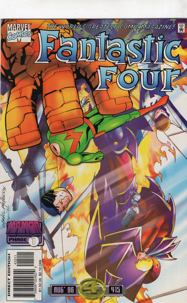 Fantastic Four #415 Onslaught HTF Later Issue VFNM