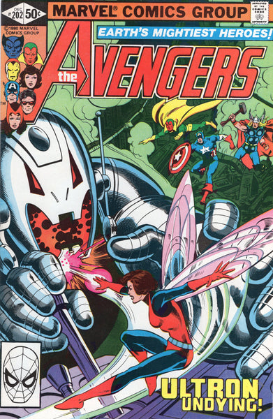 Avengers #202 Awesome Ultron Cover Perez Art FVF