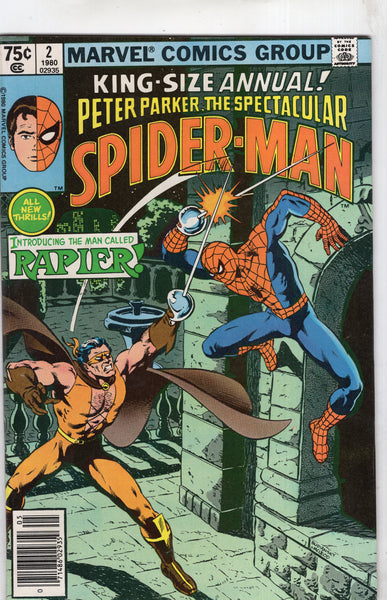 Spectacular Spider-Man Annual #2 Introducing Rapier! FVF
