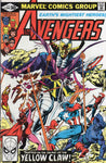 Avengers #204 The Yellow Claw! VF