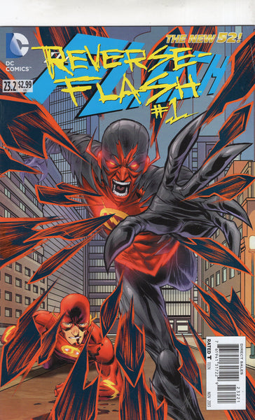 Flash #23.2 Standard Cover DC New 52 Series Reverse Flash! FVF
