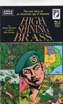 High Shining Brass #1 HTF Apple Comics Vietnam VF