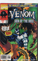 Venom Sign Of The Boss 1 & 2 Ghost Rider! Complete Mini Series VF