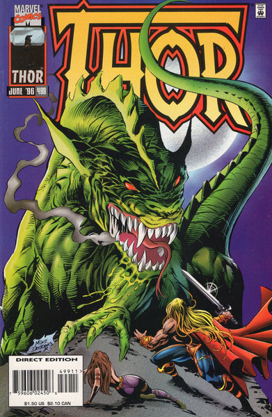 Thor #499 Ludwig's Children Deodato Art VF