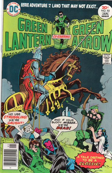 Green Lantern / Green Arrow #92 Bronze Age Classic Grell Art FN