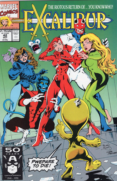 Excalibur #42 Pwepare To Die! VFNM