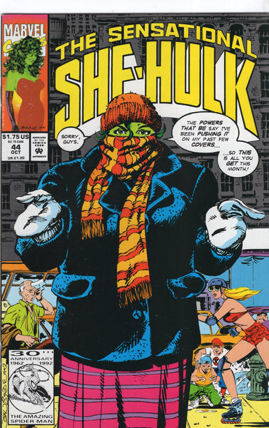 Sensational She-Hulk #44 Byrne Story And Art VFNM