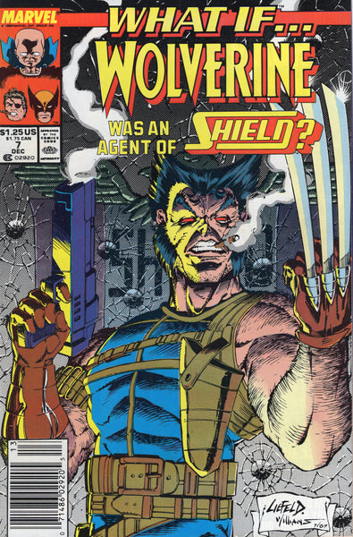 What If...? #7 Wolverine Was An Agenet Of Shield? News Stand Variant VF