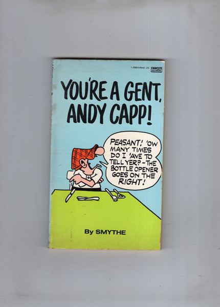 You're A Gent, Andy Capp Vintage Vintage 1978 Softcover VGFN
