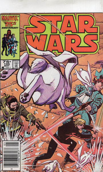 Star Wars #105 News Stand Variant HTF Later Issue FN