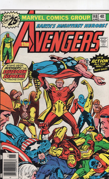 Avengers #148 The Squadron Supreme Takes Over! Bronze Age VGFN