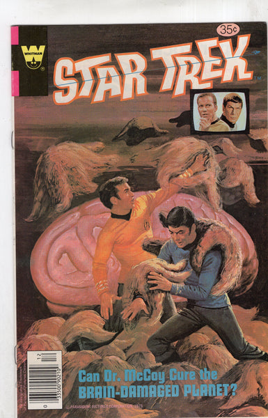 Star Trek #58 Whitman Cover PArtial Photo Cover Bronze Age FN