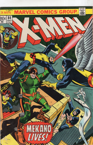 X-Men #84 Mekano Lives! Bronze Age REPRINT Issue HTF VG+