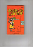 Right On Cue, Andy Capp Vintage Softcover Fawcett 1976 FN