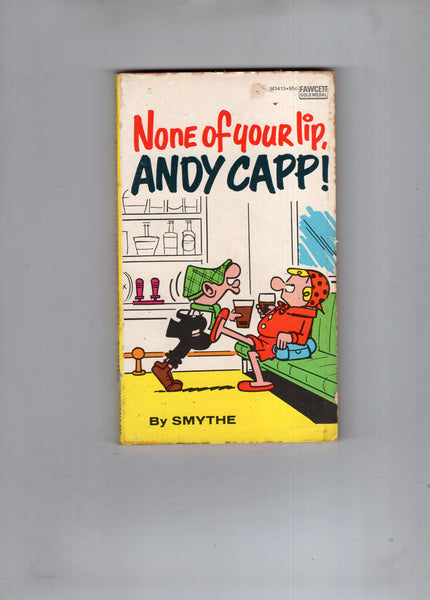 None Of Your Lip, Andy Capp Vintage Paperback VG