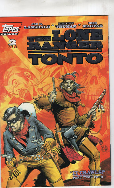 Lone Ranger And Tonto #2 "It Crawls!" Topps Silver Foil Variant HTF Indy NM