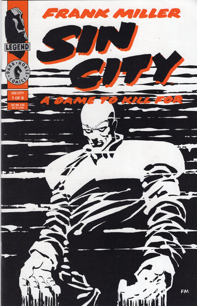 Sin City A Dame To Kill For #1 HTF Second Print Mature Readers VF