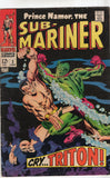 Sub-Mariner #2 Cry... Triton! Silver Age Buscema Key! VG+