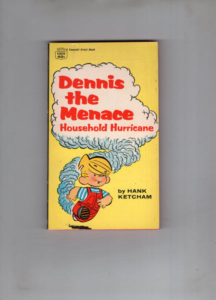 Dennis The Menace Household Hurricane Vintage Humor Paperback 1967 VGFN