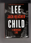 Lee Child The Midnight Line (A Jack Reacher Novel) First Edition Hardcover w/ Dustjacket VF
