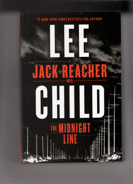 Lee Child The Midnight Line (A Jack Reacher Novel) First Edition Hardcover w/ Dustjacket VF