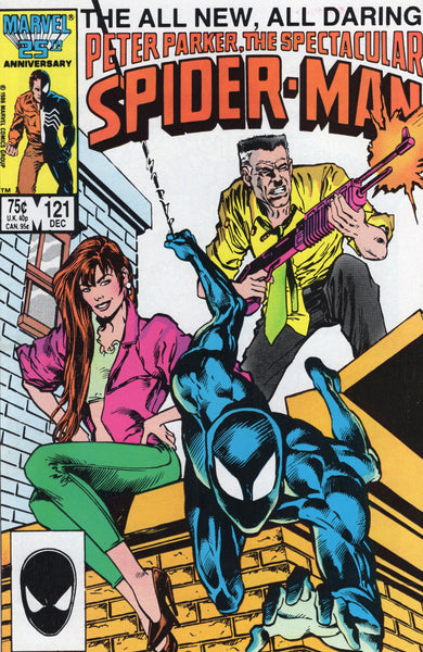 Spectacular Spider-Man #121 Eye Witness! Black Costume VFNM