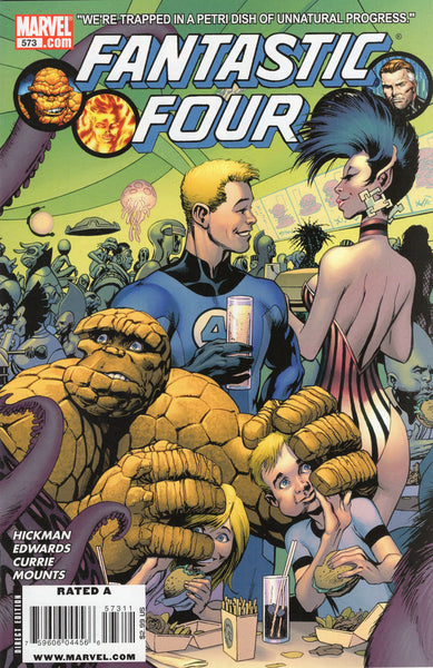 Fantastic Four #573 We're Trapped In  A Petri Dish... NM-