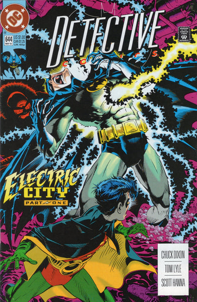 Detective Comics #644 Electric City Part One! VF