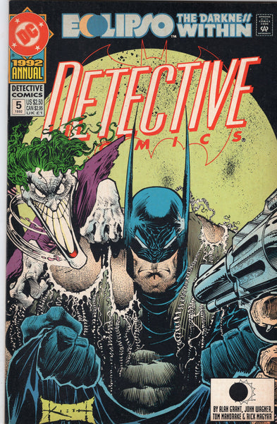 Detective Comics Annual #5 The Joker! Sam Kieth Cover FVF