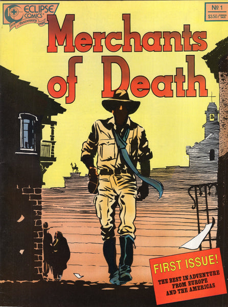 Merchants Of Death #1 Eclipse Comics Magazine VF