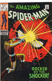 Amazing Spider-Man #72 "Rocked By The Shocker!" Silver Age Romita Classic VG