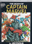 Marvel Graphic Novel The Death Of Captain Marvel 2nd Print Modern Key VG