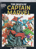 Marvel Graphic Novel The Death Of Captain Marvel 2nd Print Modern Key VG