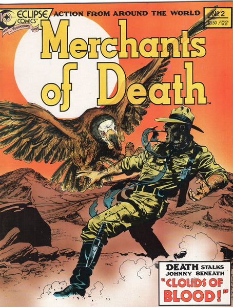 Merchants Of Death #2 Eclipse Comics Magazine VF