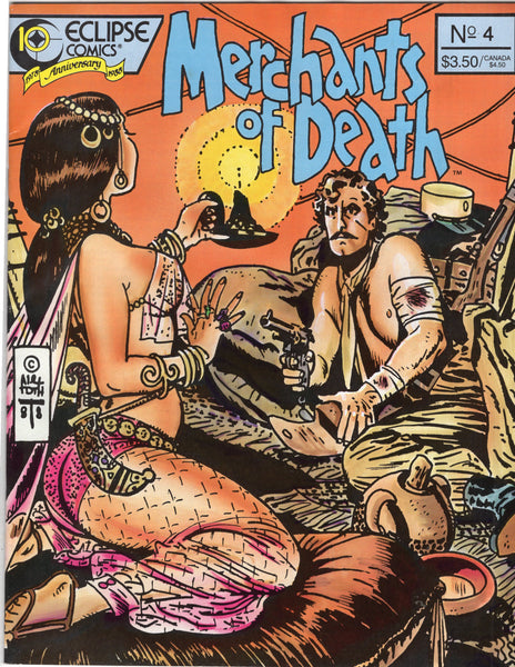 Merchants Of Death #4 Eclipse Comics Magazine VF-