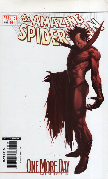 Amazing Spider-Man #545 One More Day Mephisto Variant! VF