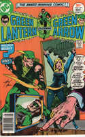 Green Lantern #94 Green Arrow W/Out A Beard?" Grell Art Bronze Age FN
