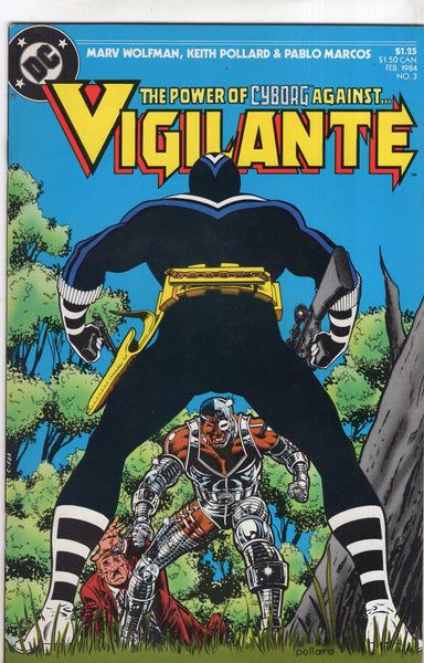 Vigilante #3 Against Cyborg! FN